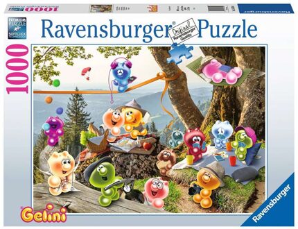 Ravensburger puzzel Gelini Picknick - Legpuzzel - 1000 stukjes