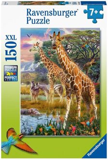 Ravensburger puzzel Kleurrijke savanne - Legpuzzel - 150 stukjes