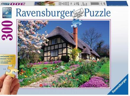 Ravensburger puzzel Landhuis in het voorjaar XL - 300 stukjes