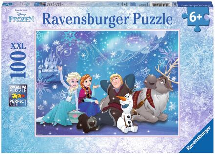 Ravensburger Puzzel Ravensburger Disney Frozen ijsmagie 100 stuks