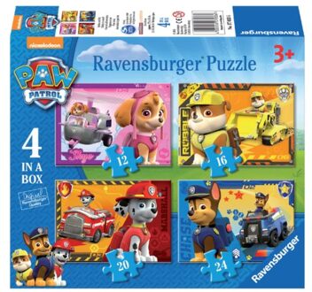 Ravensburger Puzzel Ravensburger Paw Patrol 4x puzzels 12+16+20+24 st