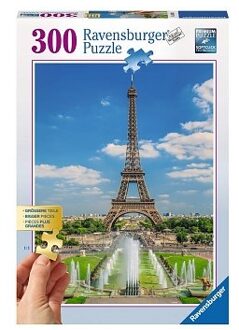 Ravensburger puzzel Uitzicht op de Eiffeltoren - 300 stukjes