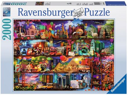 Ravensburger puzzel wereld van de boeken - 2000 stukjes