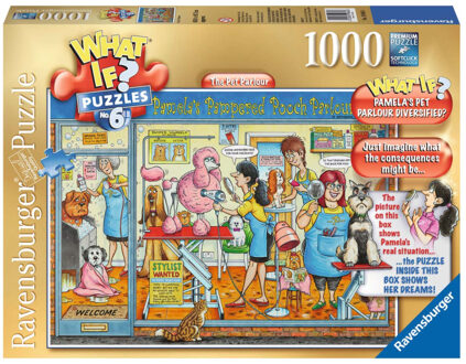 Ravensburger puzzel What If? 6 The Pet Parlour 1000 stukjes