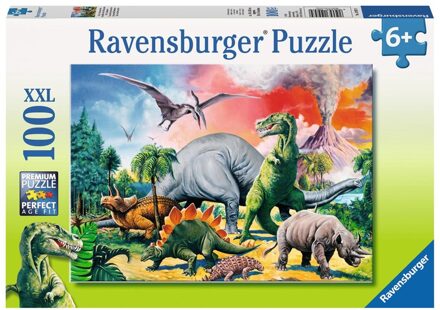Ravensburger puzzel XXL tussen de dino's - 100 stukjes