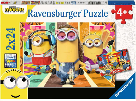 Ravensburger Puzzels 2x24 p - Minions in actie / Minions 2