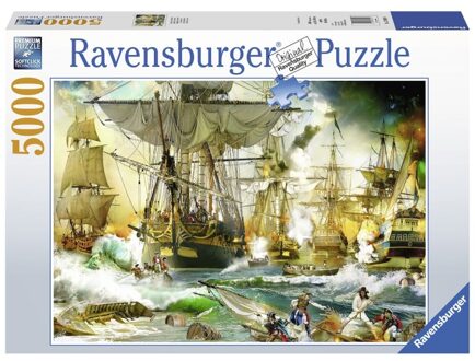 Ravensburger Puzzle 5000 - Battle on the High Seas (10219611) Multi