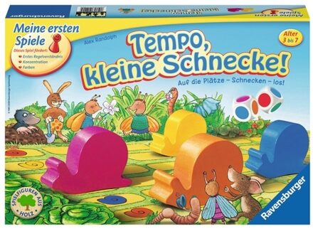 Ravensburger RAV Tempo, kleine Schnecke! Bordspel