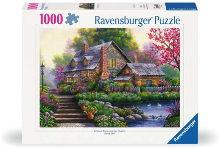 Ravensburger Romantische cottage Puzzel (1000 stukjes)