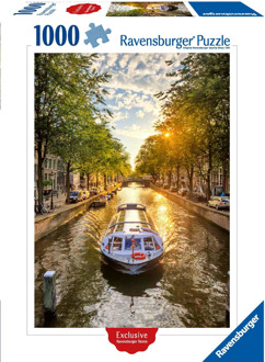 Ravensburger Rondvaartboot Amsterdam Puzzel (1000 stukjes)