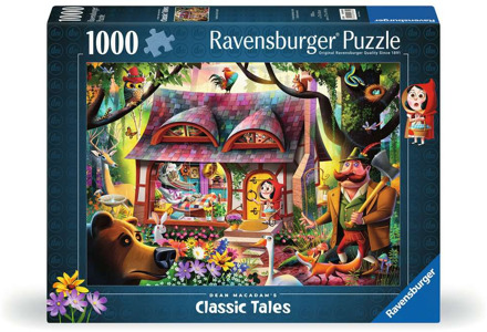 Ravensburger Roodkapje en de wolf Puzzel (1000 stukjes)