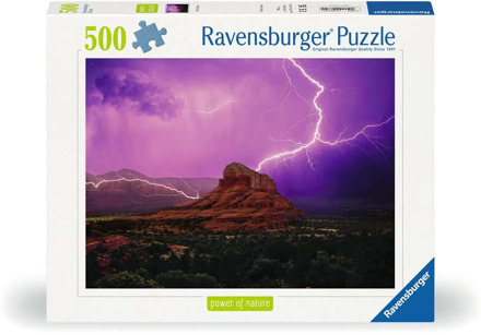 Ravensburger Roze Onweerssfeer Puzzel (500 stukjes)
