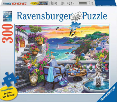 Ravensburger Santorini Sunset Puzzel (300 XL stukjes)