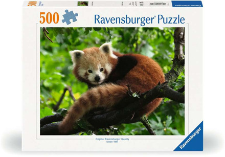 Ravensburger Schattige Rode Panda Puzzel (500 stukjes)