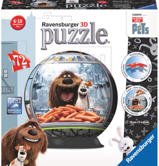 Ravensburger Secret Life of Pets 3D-puzzel - 72 stukjes