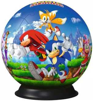 Ravensburger Sonic - The Hedgehog 3D Puzzle Characters Puzzle Ball (72 Pieces)