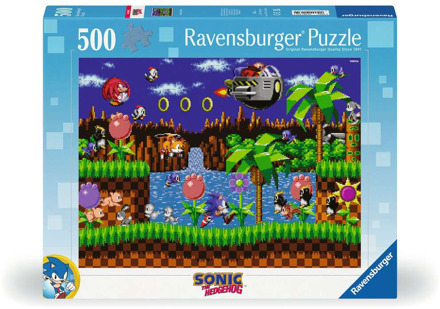 Ravensburger Sonic - The Hedgehog Jigsaw Puzzle Classic Sonic (500 pieces)