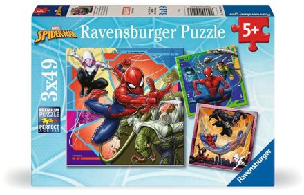 Ravensburger Spiderman Puzzel (3x49 stukjes)