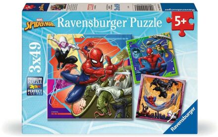 Ravensburger Spiderman Puzzel (3x49 stukjes)