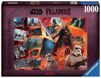 Ravensburger Star Wars Villainous Jigsaw Puzzle Moff Gideon (1000 pieces) - Damaged packaging