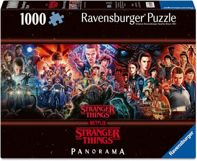 Ravensburger Stranger Things Panorama Puzzel (1000 stukjes)
