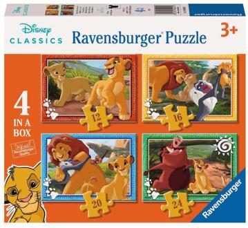 Ravensburger The Lion King 4-in-1 puzzel