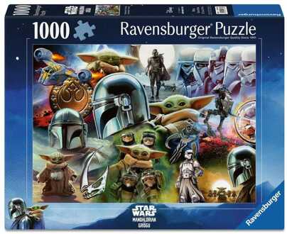 Ravensburger The Mandalorian and Grogu Jigsaw Puzzle (1000 Pieces)