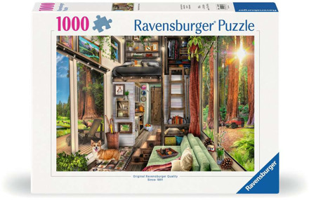 Ravensburger Tiny House in Redwood Forest Puzzel (1000 stukjes)