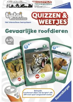 Ravensburger Tiptoi Quizzen & Weetjes gevaarlijke roofdieren