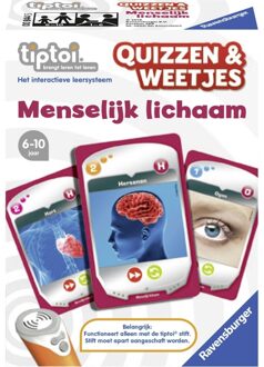 Ravensburger Tiptoi Quizzen & Weetjes menselijk lichaam
