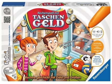 Ravensburger tiptoi Rechenspaß mit Taschengeld Bordspel