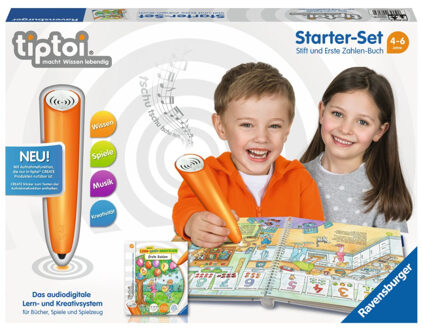 Ravensburger tiptoi Stift u. Erste Zahlen Buch