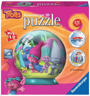 Ravensburger Trolls 3D-puzzel - 72 stukjes