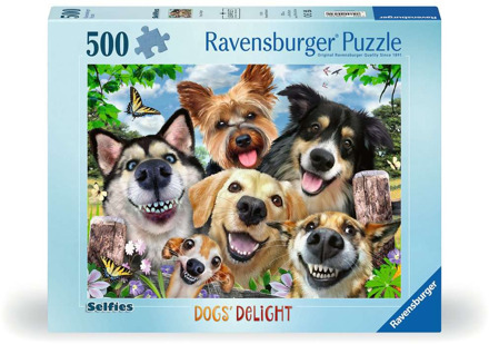 Ravensburger Vrolijke Honden Puzzel (500 stukjes)