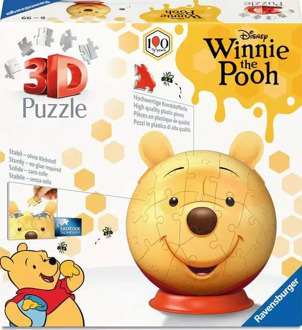 Ravensburger Winnie Pooh With Ears - 3D Puzzel (77 stukjes)