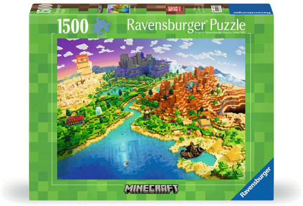 Ravensburger World of Minecraft Puzzel (1500 stukjes)