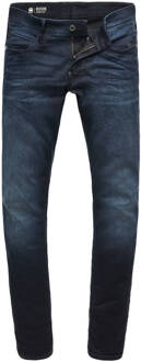 RAW skinny fit jeans Revend dark aged Blauw - 32-32