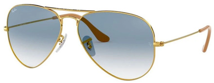 Ray-Ban Aviator zonnebril Gold RB3025 001/3F - Goud