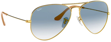 Ray-Ban Aviator zonnebril Gold RB3025 001/3F - Goud