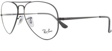 Ray-Ban Brilmonturen RX6489 2503 Zwart voor Mannen en Vrouwen