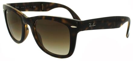Ray-Ban Folding Wayfarer RB4105 - Zonnebril - Bruin - 50 mm