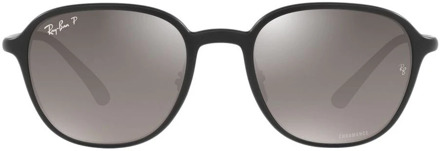 Ray-Ban Gepolariseerde spiegelende zonnebril Ray-Ban , Black , Heren - 51 MM