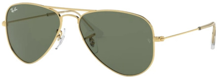 Ray-Ban Gouden Aviator Zonnebril Ray-Ban , Yellow , Unisex - 52 MM