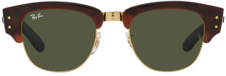 Ray-Ban Mega Clubmaster Rb0316S Zonnebril Ray-Ban , Brown , Dames - 50 Mm,53 MM