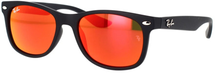 Ray-Ban New Wayfarer Junior RJ9052S - Zonnebril - Rood - 47 mm