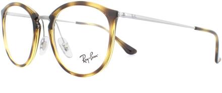 Ray-Ban Ray-banbril RX7140 2012 Tortoise en Gunmetal Men Women Bruin