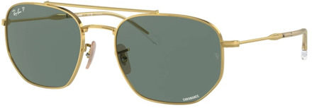 Ray-Ban RB 3707 Gepolariseerde zonnebril Ray-Ban , Yellow , Unisex - 54 MM