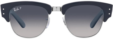 Ray-Ban Rb0316 Zonnebril Mega Clubmaster Gepolariseerd Ray-Ban , Blue , Dames - 50 Mm,53 MM