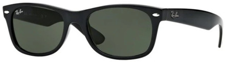 Ray-Ban RB2132 901 - zonnebril - Original Wayfarer - Zwart/Groen - 58mm