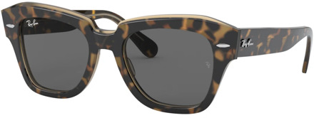 Ray-Ban Rb2186 Zonnebril State Street Gepolariseerd State Street Gepolariseerd Ray-Ban , Gray , Dames - 52 Mm,49 MM